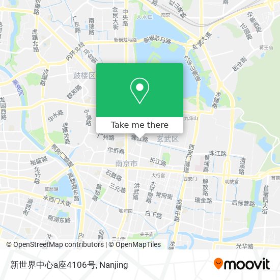 新世界中心a座4106号 map