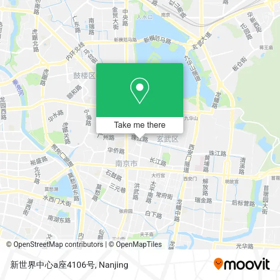 新世界中心a座4106号 map