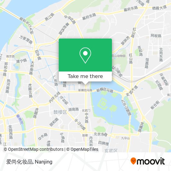 爱尚化妆品 map