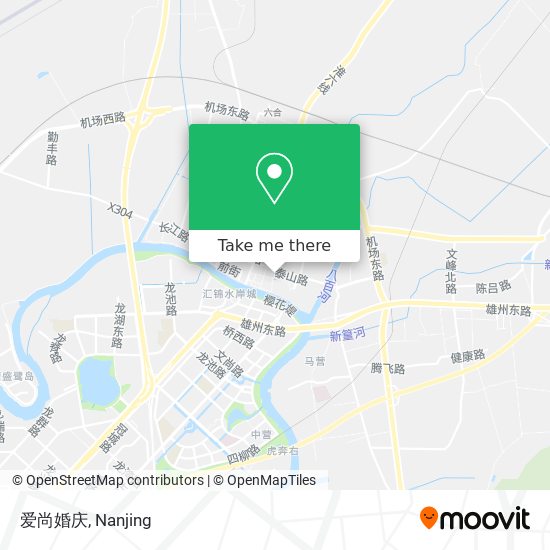 爱尚婚庆 map