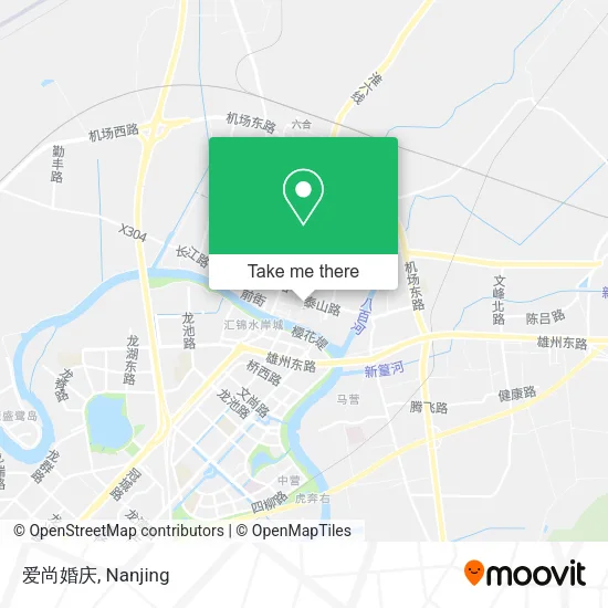 爱尚婚庆 map