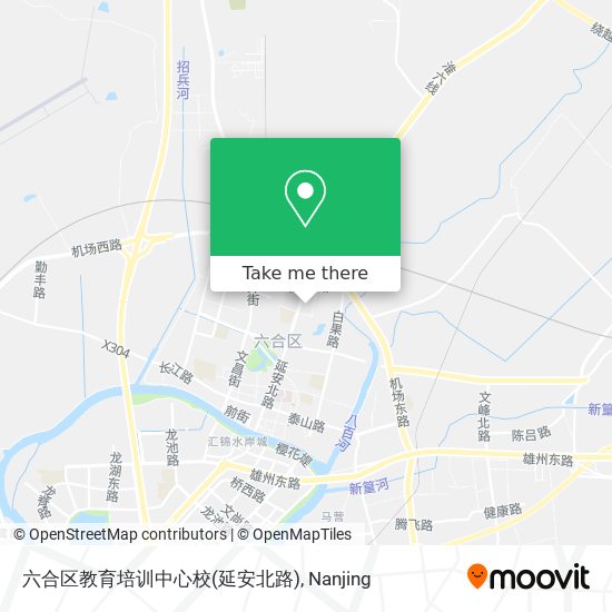 六合区教育培训中心校(延安北路) map