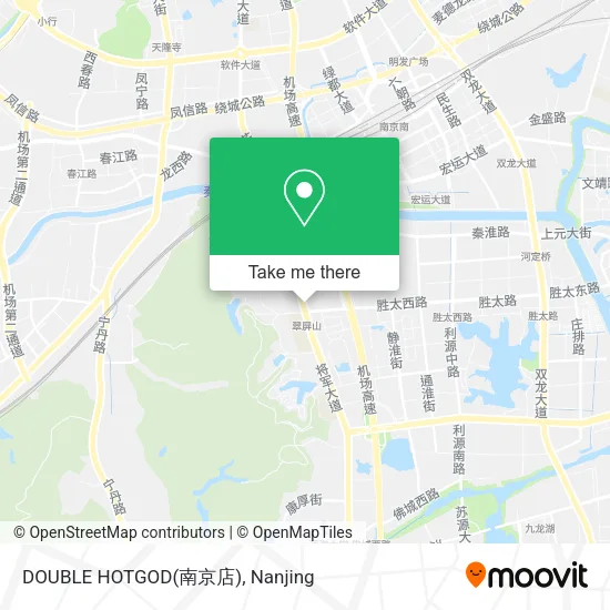DOUBLE HOTGOD(南京店) map