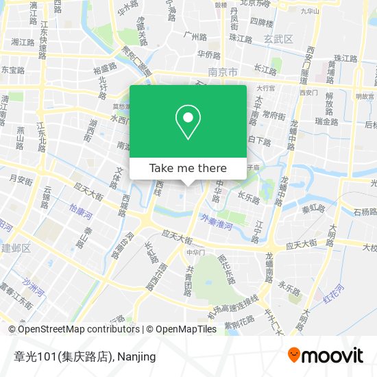 章光101(集庆路店) map