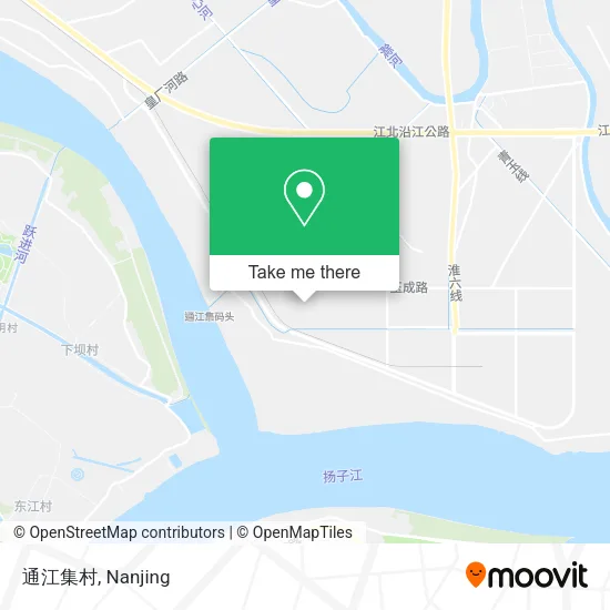 通江集村 map
