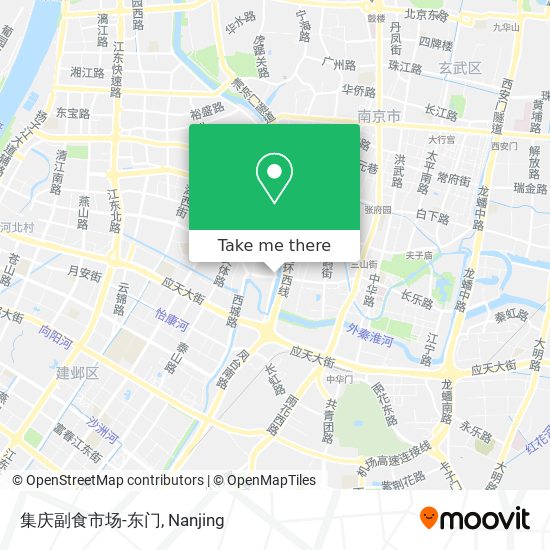 集庆副食市场-东门 map
