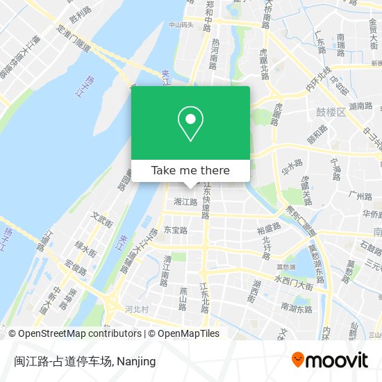 闽江路-占道停车场 map