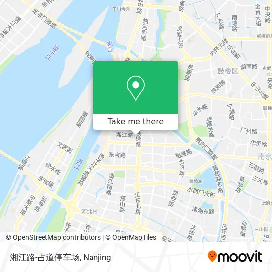 湘江路-占道停车场 map