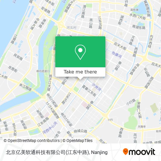 北京亿美软通科技有限公司(江东中路) map