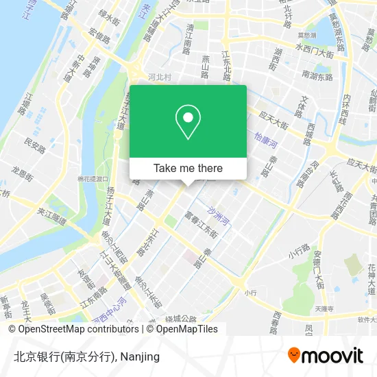北京银行(南京分行) map