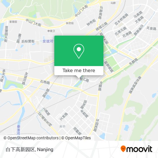 白下高新园区 map
