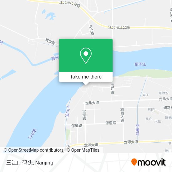 三江口码头 map