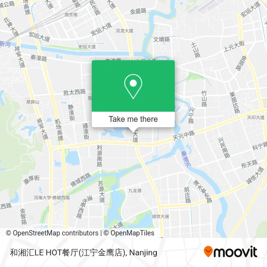 和湘汇LE HOT餐厅(江宁金鹰店) map
