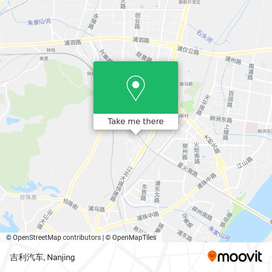 吉利汽车 map