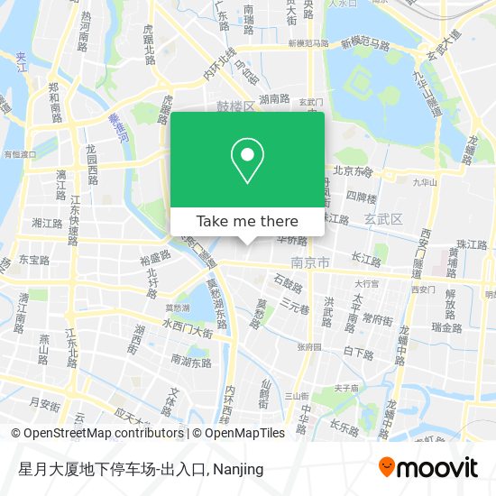 星月大厦地下停车场-出入口 map