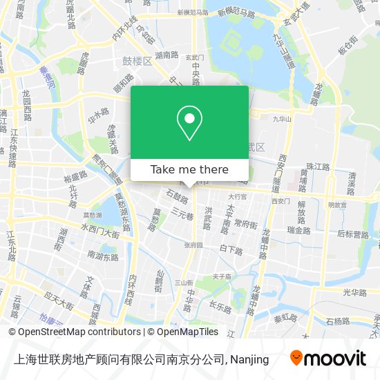 上海世联房地产顾问有限公司南京分公司 map