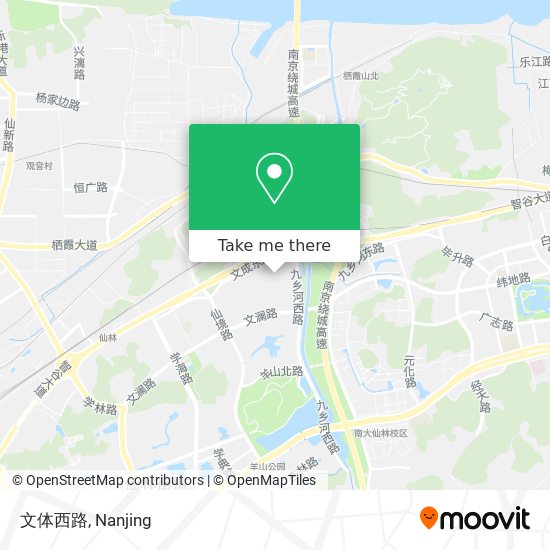 文体西路 map