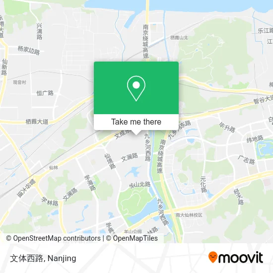 文体西路 map