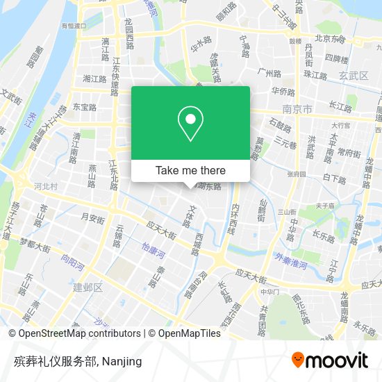殡葬礼仪服务部 map