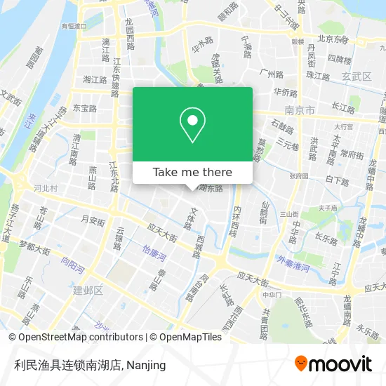利民渔具连锁南湖店 map