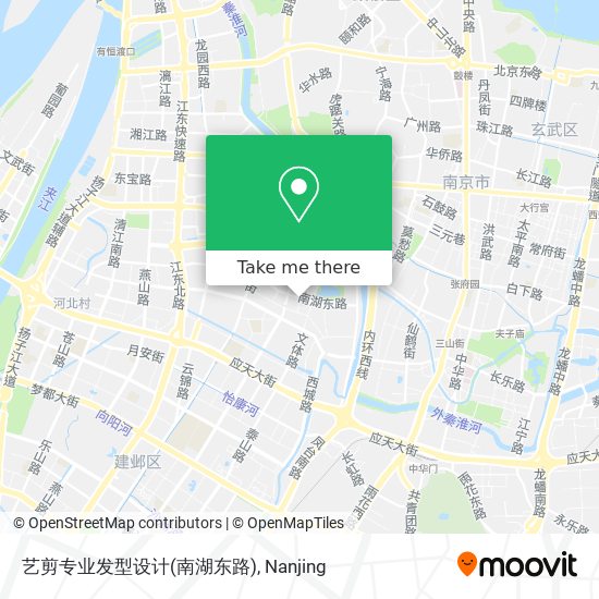 艺剪专业发型设计(南湖东路) map