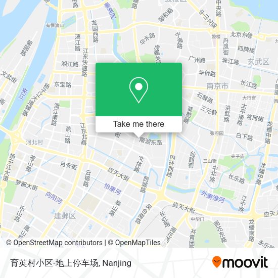 育英村小区-地上停车场 map