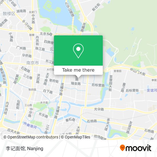 李记面馆 map