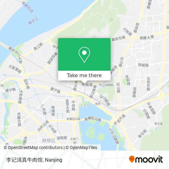 李记清真牛肉馆 map