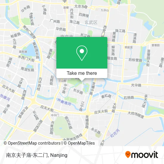 南京夫子庙-东二门 map