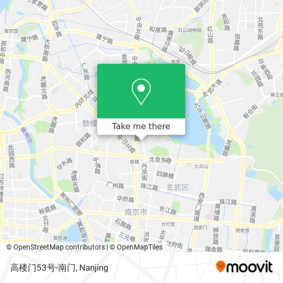 高楼门53号-南门 map