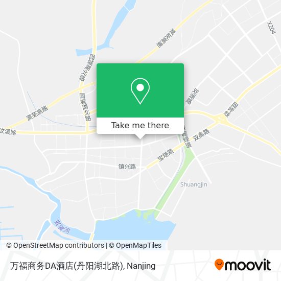 万福商务DA酒店(丹阳湖北路) map