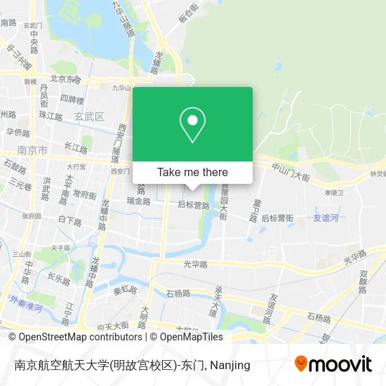 南京航空航天大学(明故宫校区)-东门 map