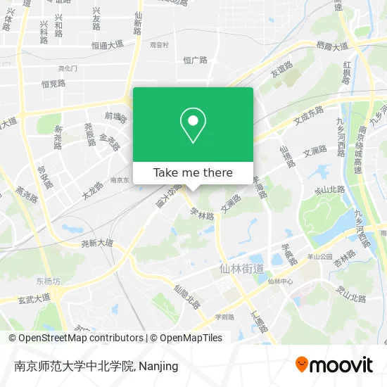 南京师范大学中北学院 map