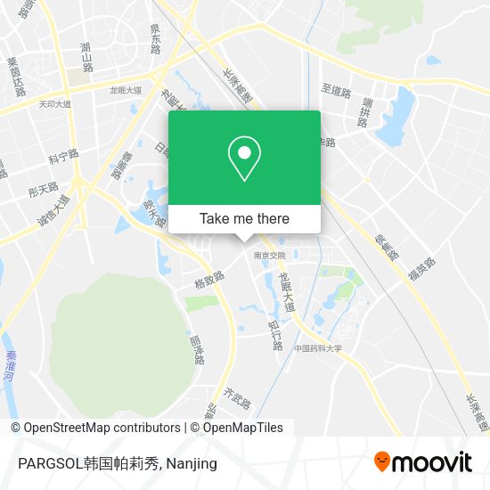 PARGSOL韩国帕莉秀 map