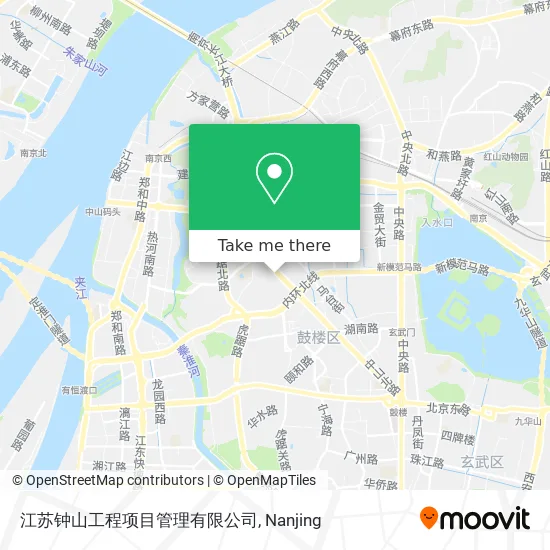 江苏钟山工程项目管理有限公司 map
