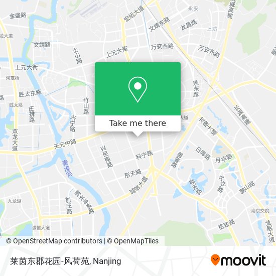 莱茵东郡花园-风荷苑 map