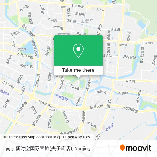 南京新时空国际青旅(夫子庙店) map