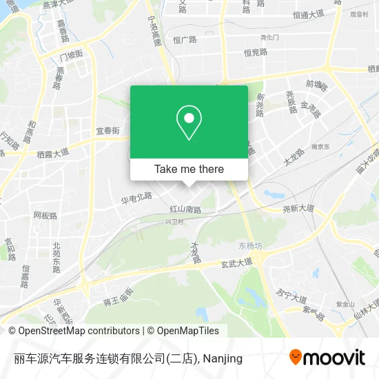 丽车源汽车服务连锁有限公司(二店) map