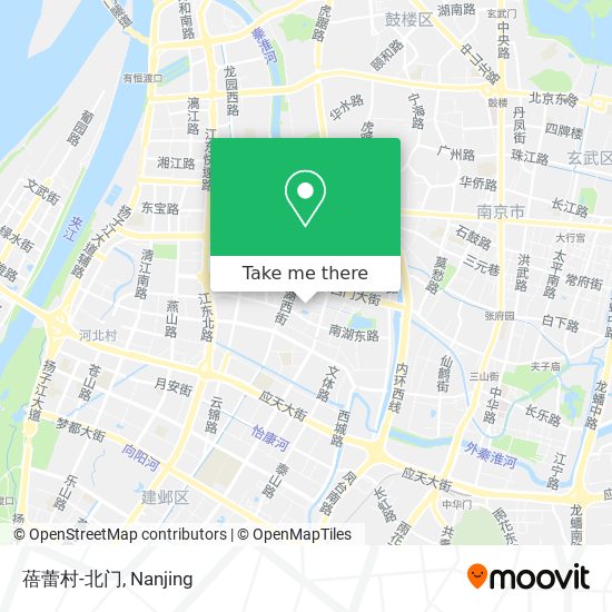 蓓蕾村-北门 map