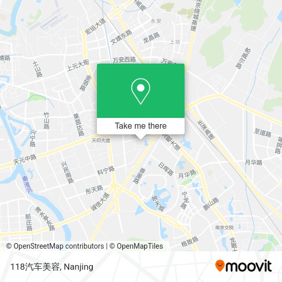 118汽车美容 map