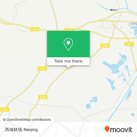西城林场 map