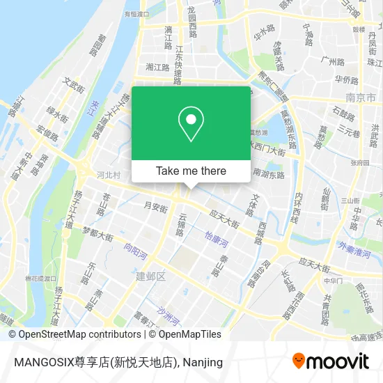MANGOSIX尊享店(新悦天地店) map