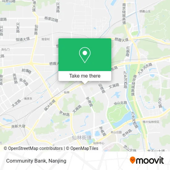 Community Bank map