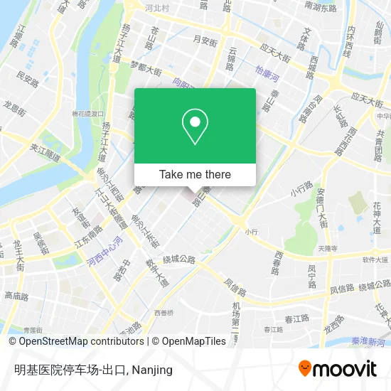 明基医院停车场-出口 map