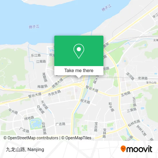 九龙山路 map