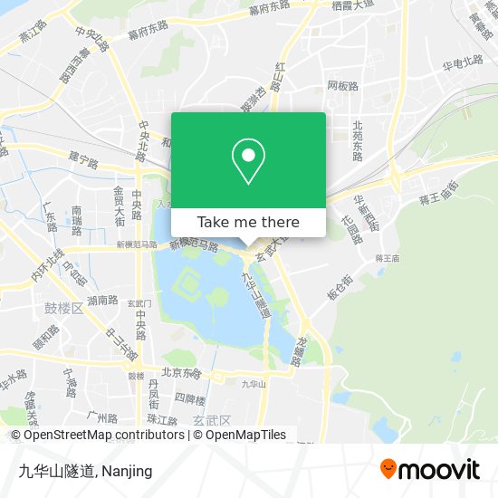 九华山隧道 map