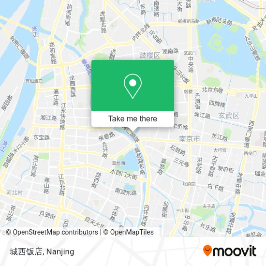 城西饭店 map