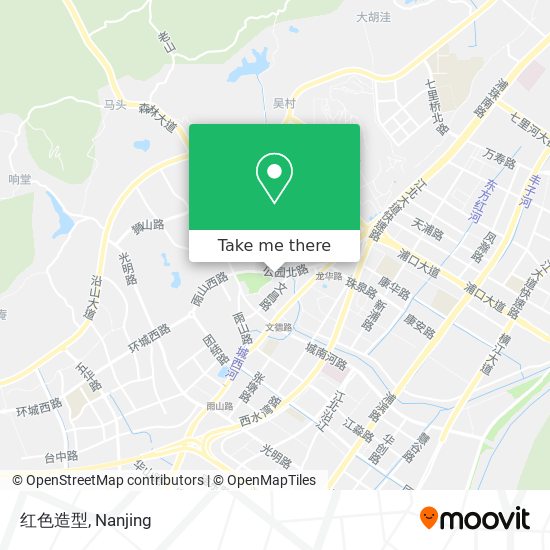 红色造型 map