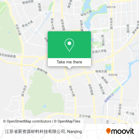 江苏省新资源材料科技有限公司 map