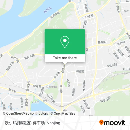 沃尔玛(和燕店)-停车场 map
